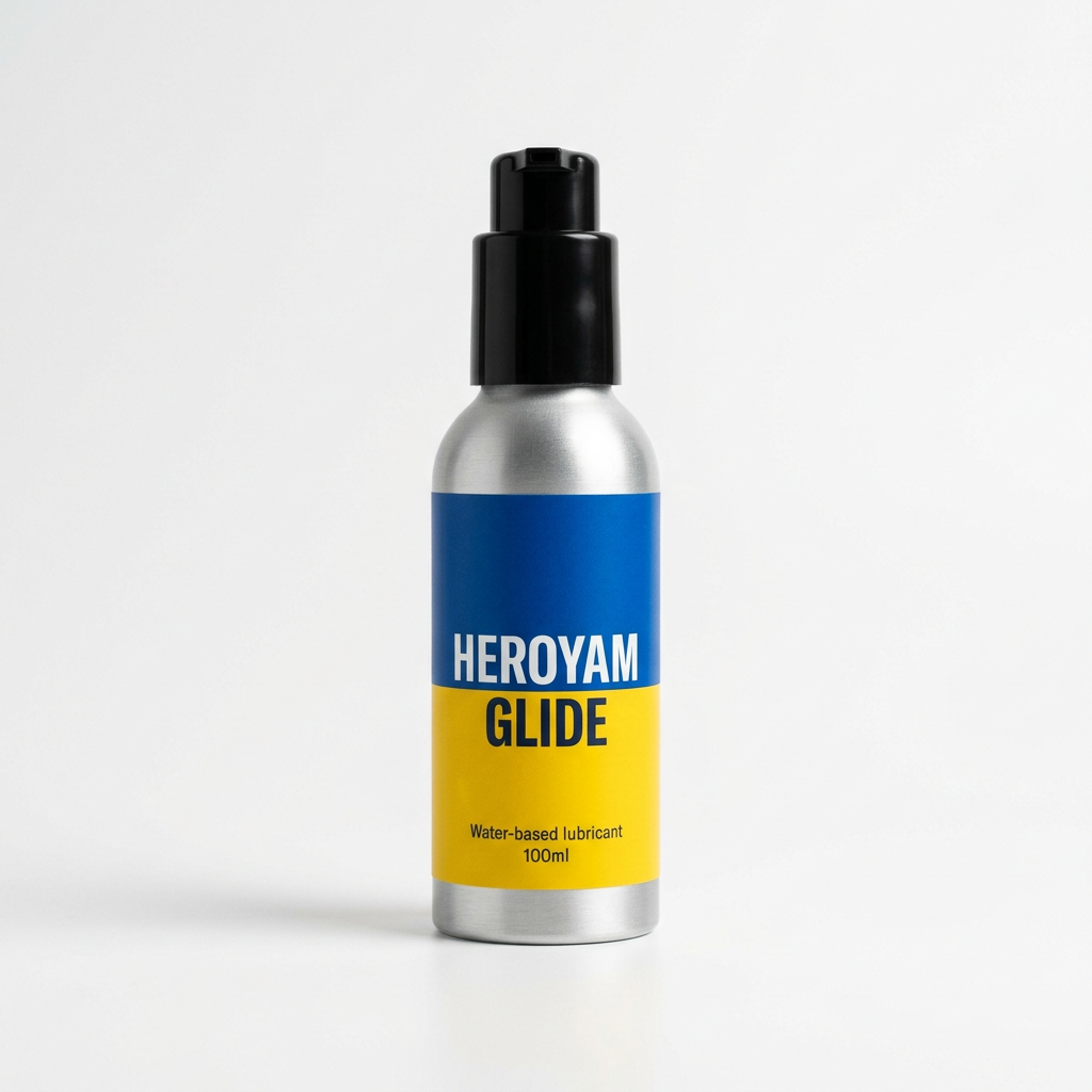 Heroyam Glide — Water-based. Glory-grade.